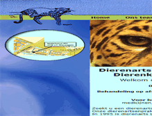 Tablet Screenshot of dierenkliniekhugen.nl
